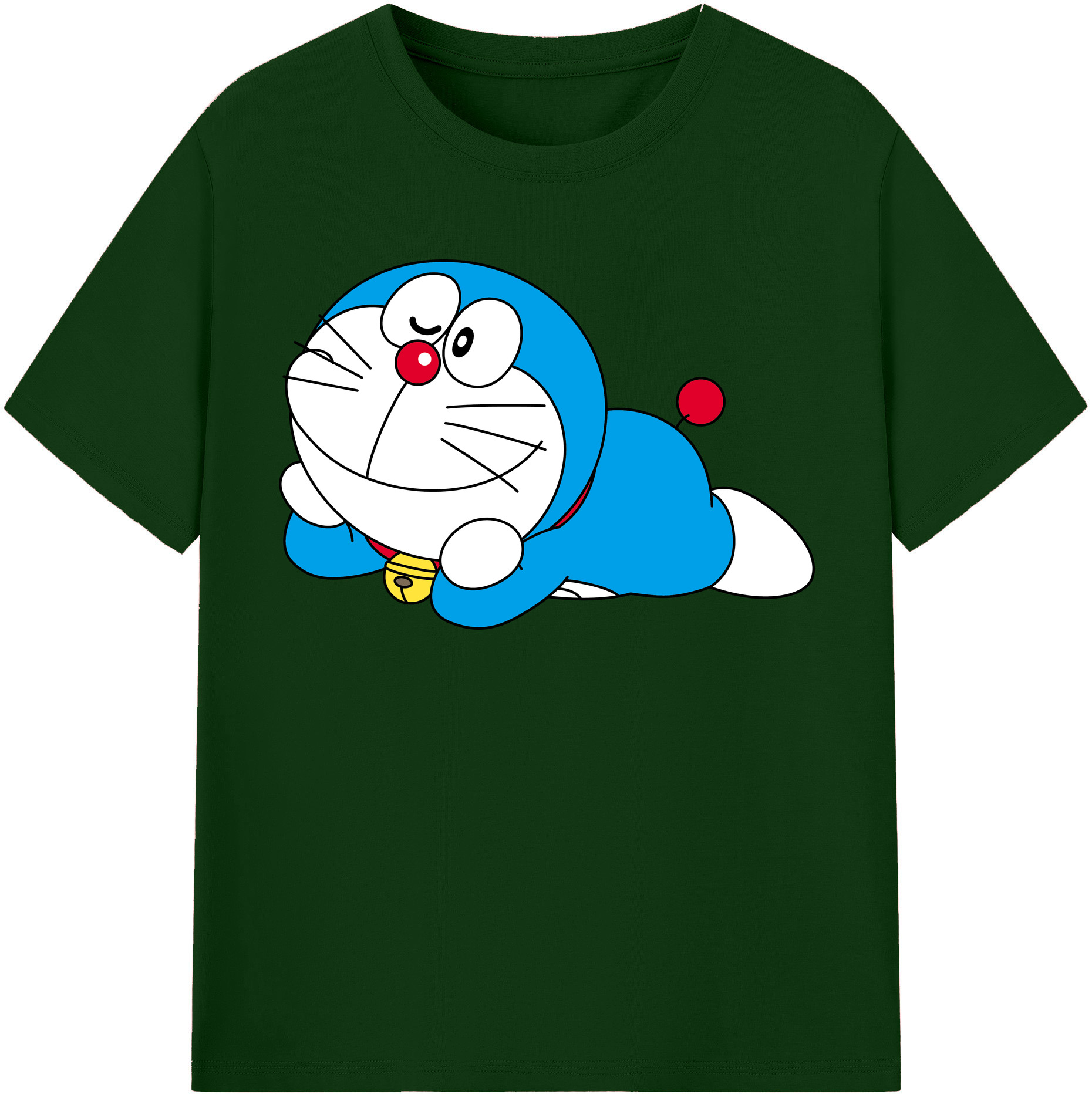 （画像用） ドラえもん Doraemon 綿100％半袖Tシャツ（フロントプリント）